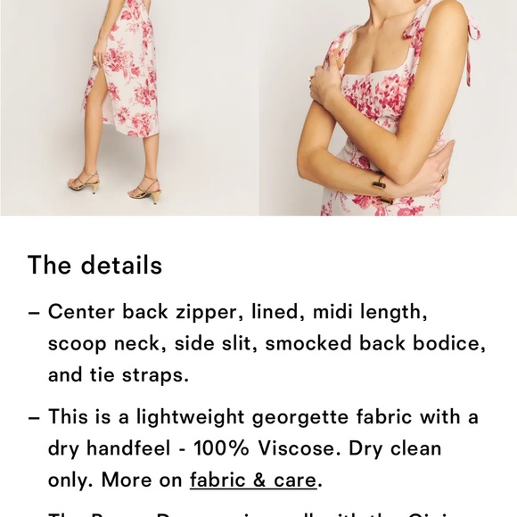 Reformation Besse Dress - Picture 2 of 4